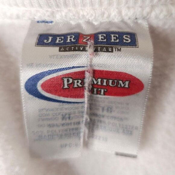 Vintage American Flag Sweatshirt Mens Size XL White 90s Y2K Statue Of Liberty - Picture 4 of 5